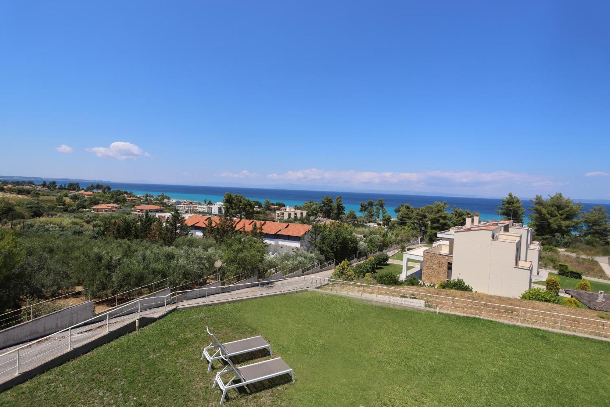 Villa Rossa Hanioti Bagian luar foto