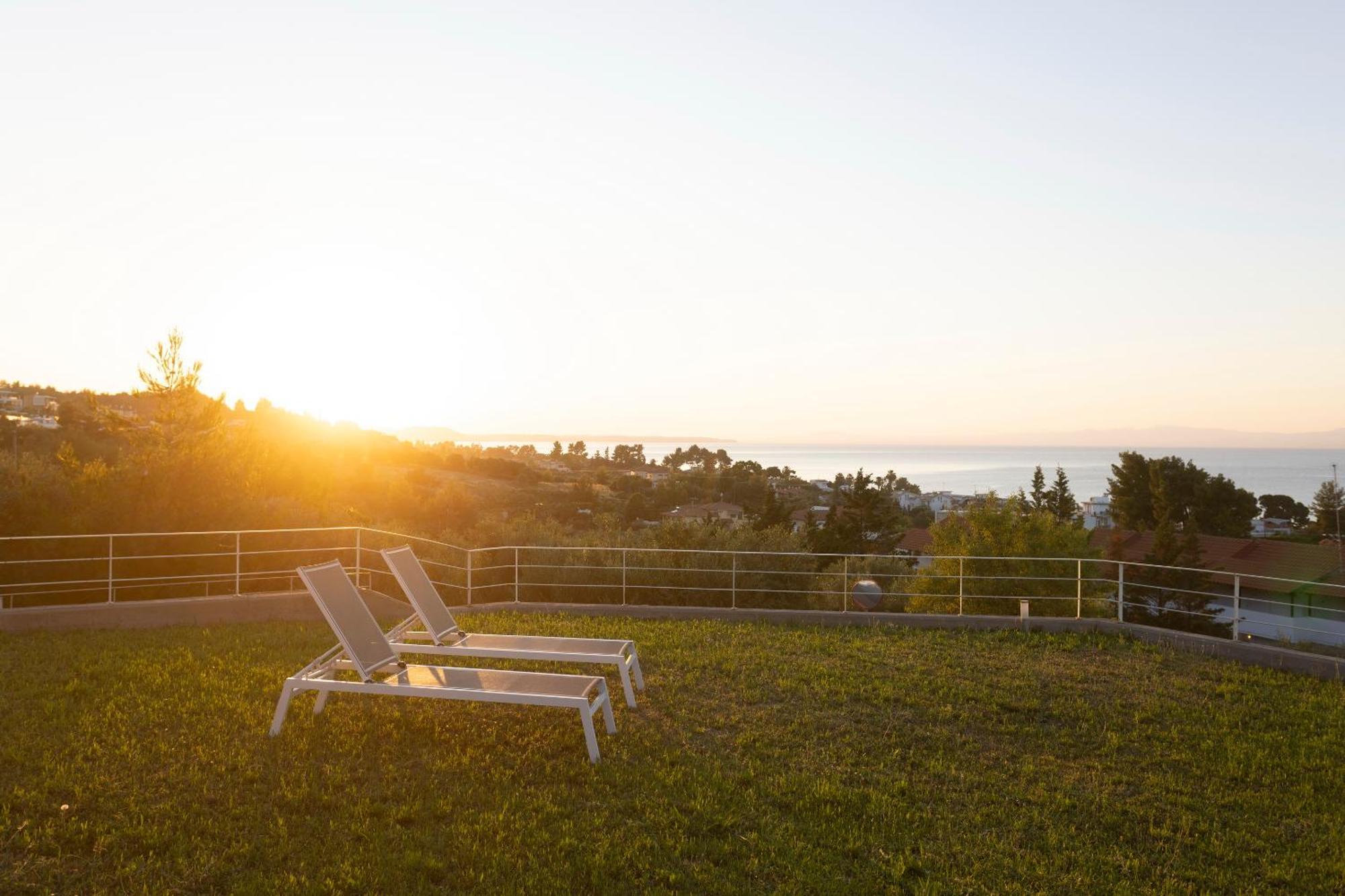 Villa Rossa Hanioti Bagian luar foto