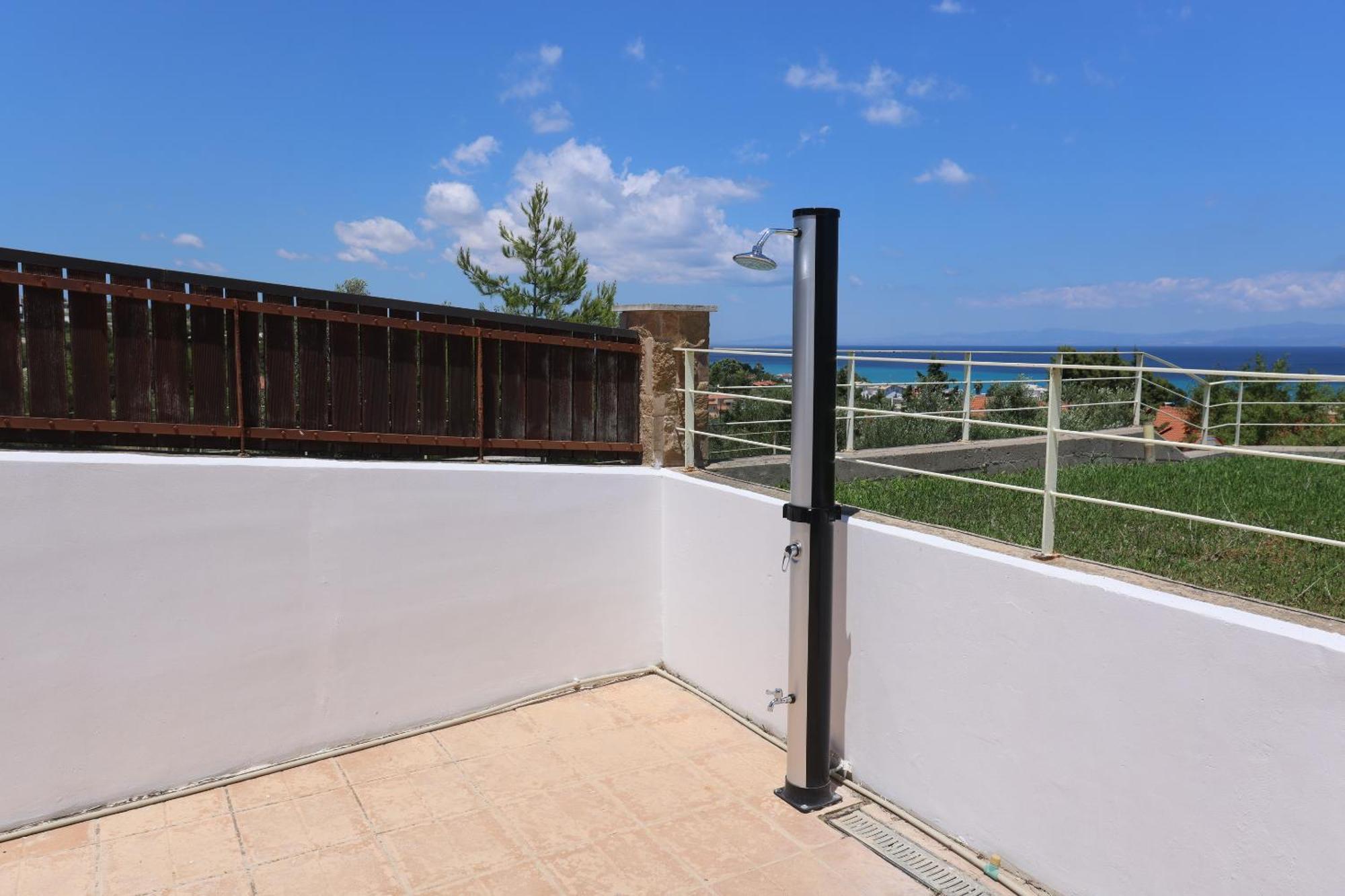 Villa Rossa Hanioti Bagian luar foto