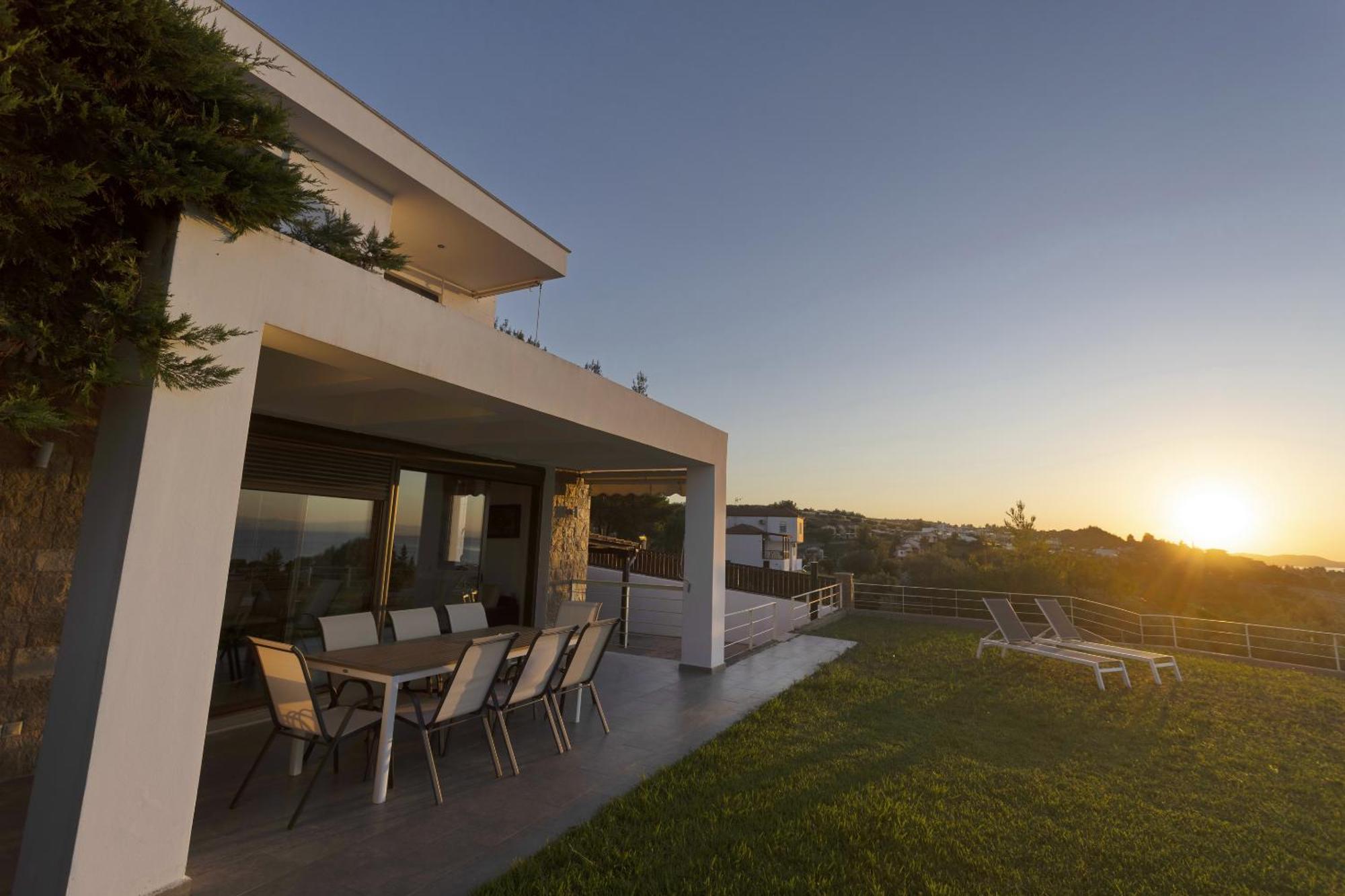 Villa Rossa Hanioti Bagian luar foto