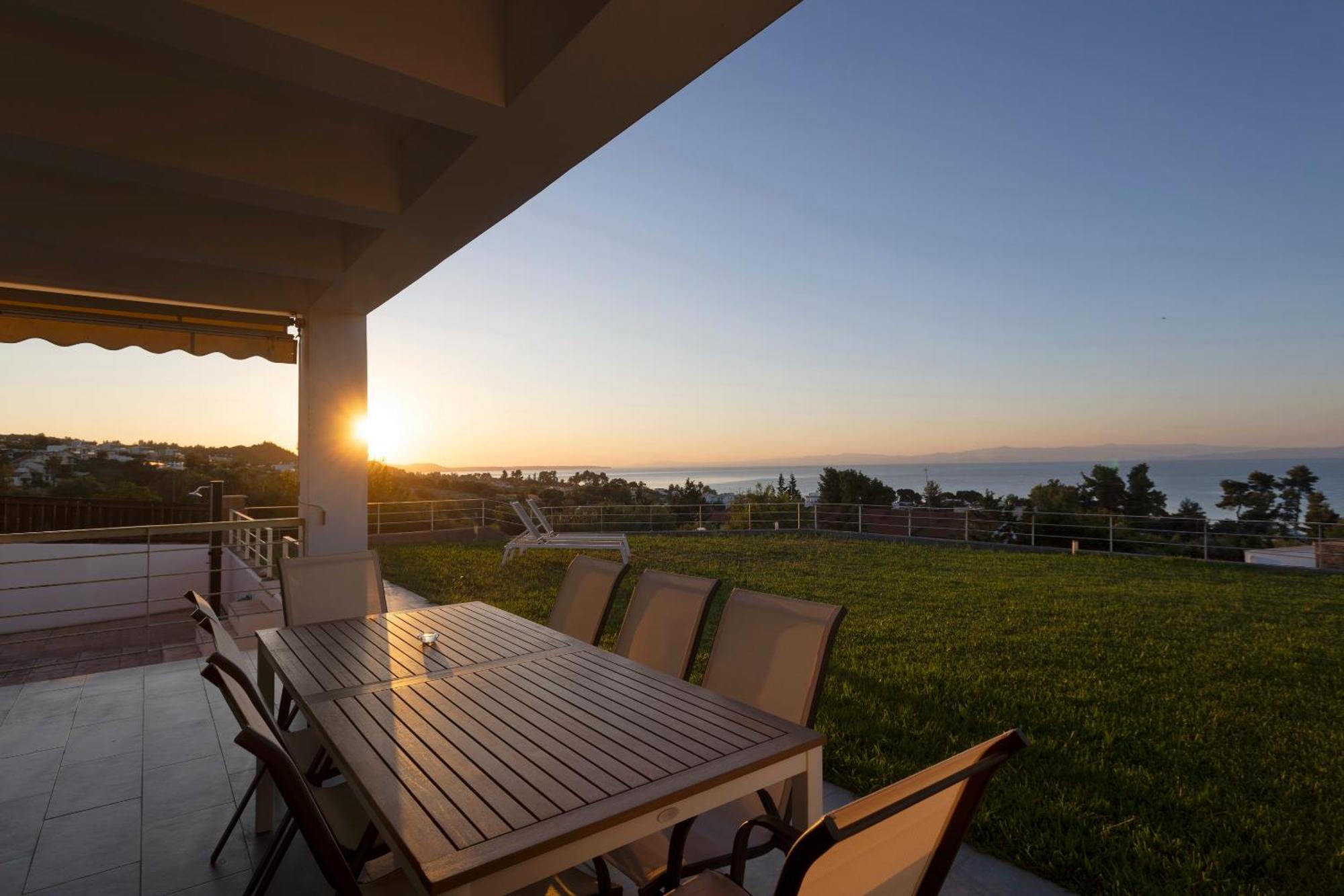 Villa Rossa Hanioti Bagian luar foto