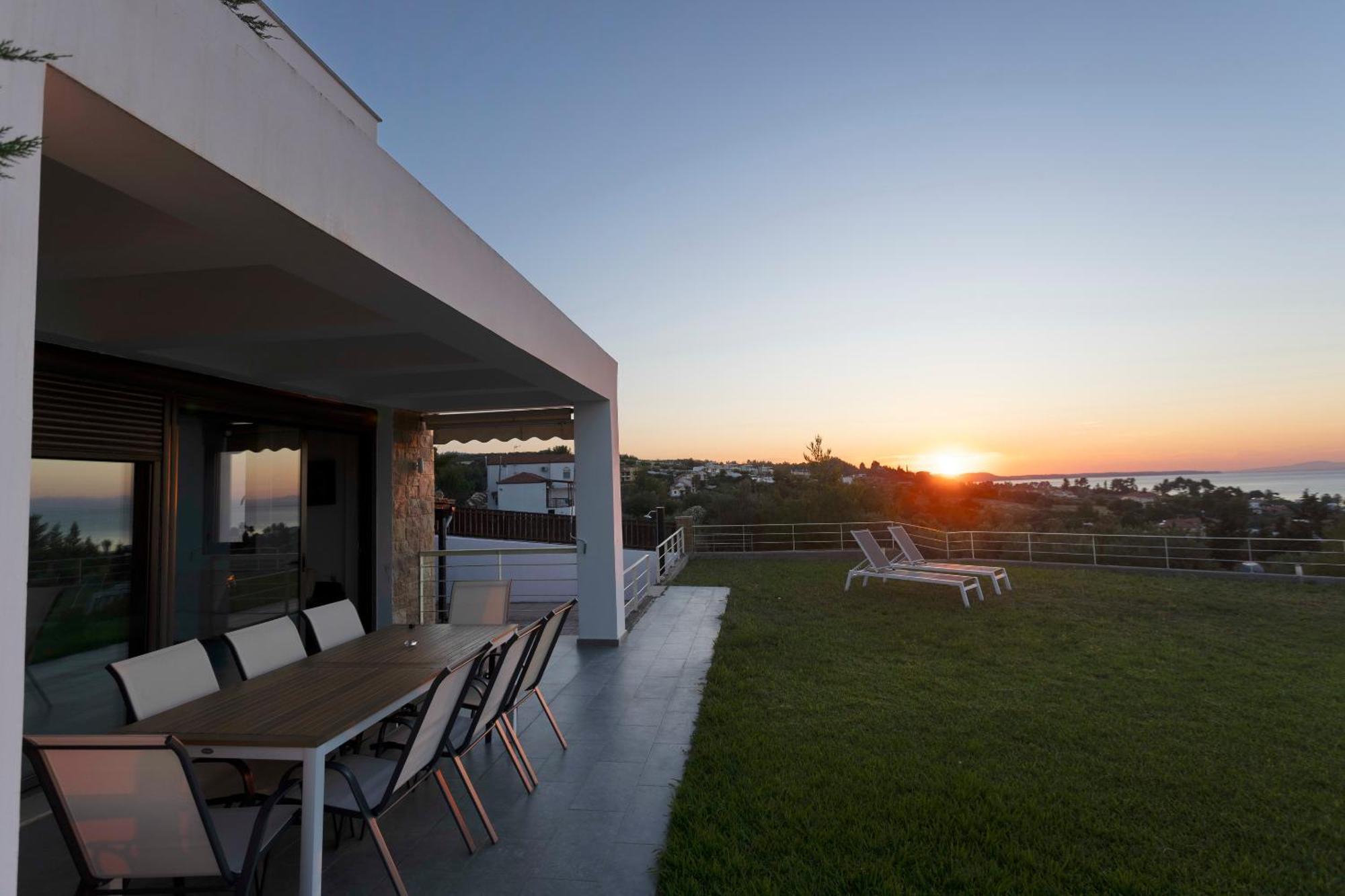 Villa Rossa Hanioti Bagian luar foto