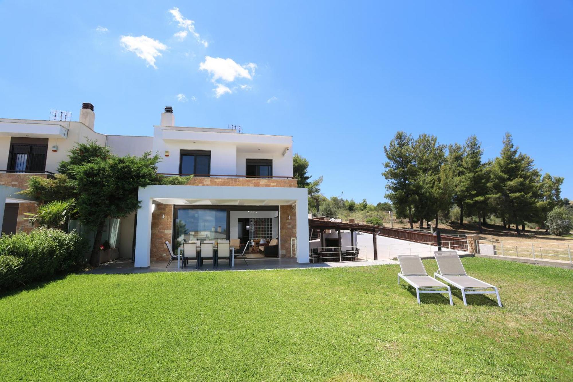 Villa Rossa Hanioti Bagian luar foto