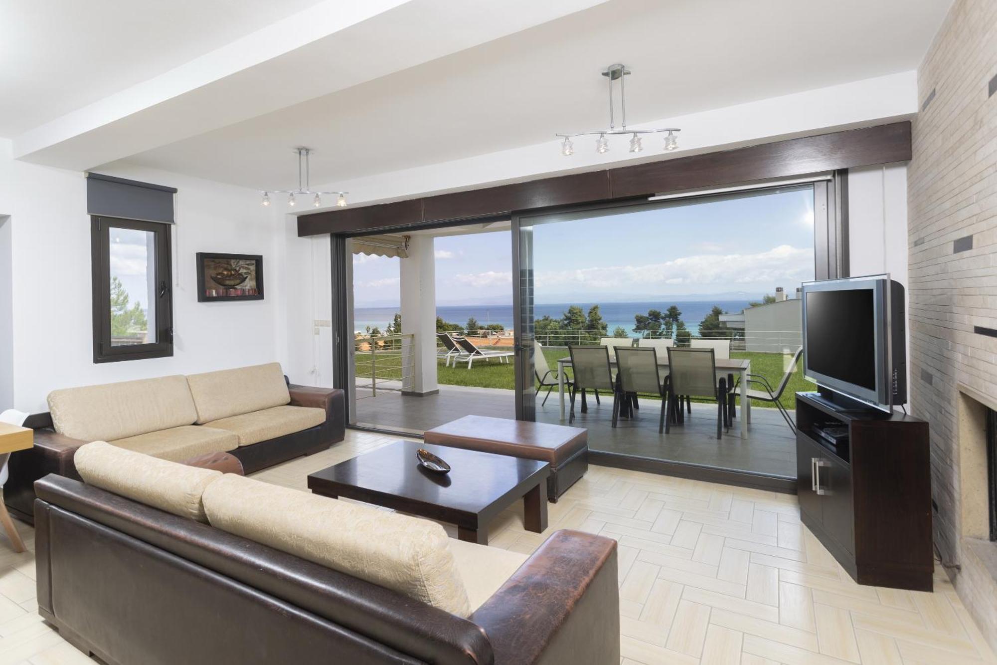 Villa Rossa Hanioti Bagian luar foto