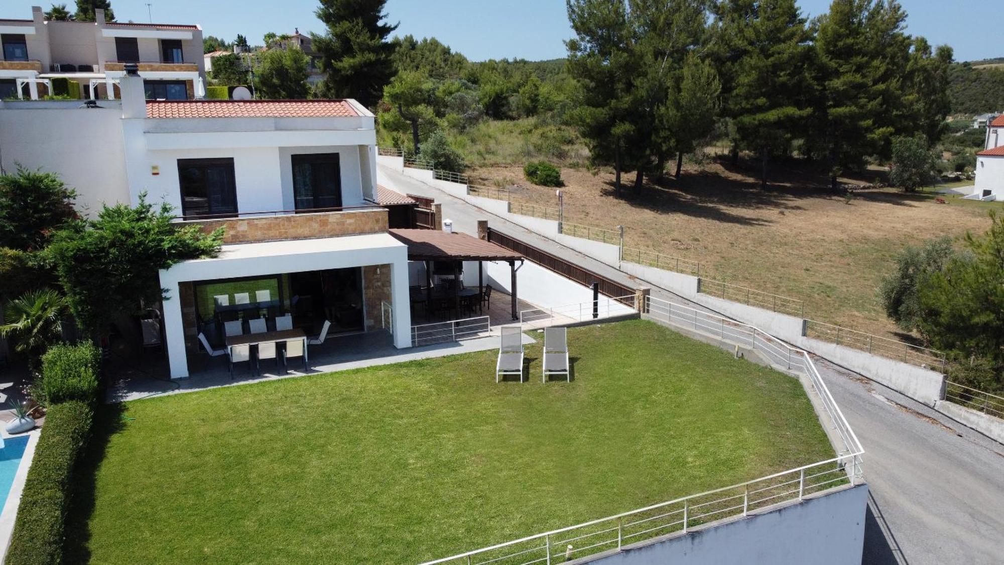 Villa Rossa Hanioti Bagian luar foto