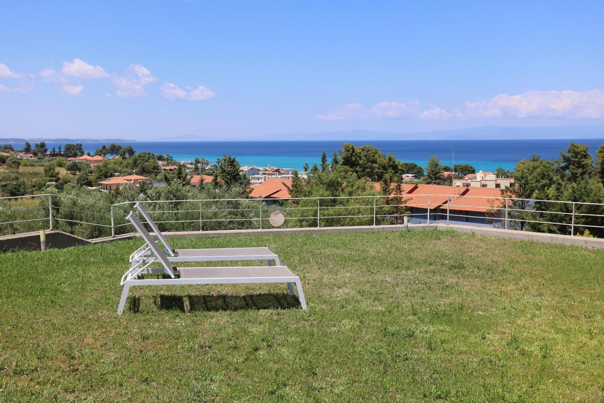 Villa Rossa Hanioti Bagian luar foto