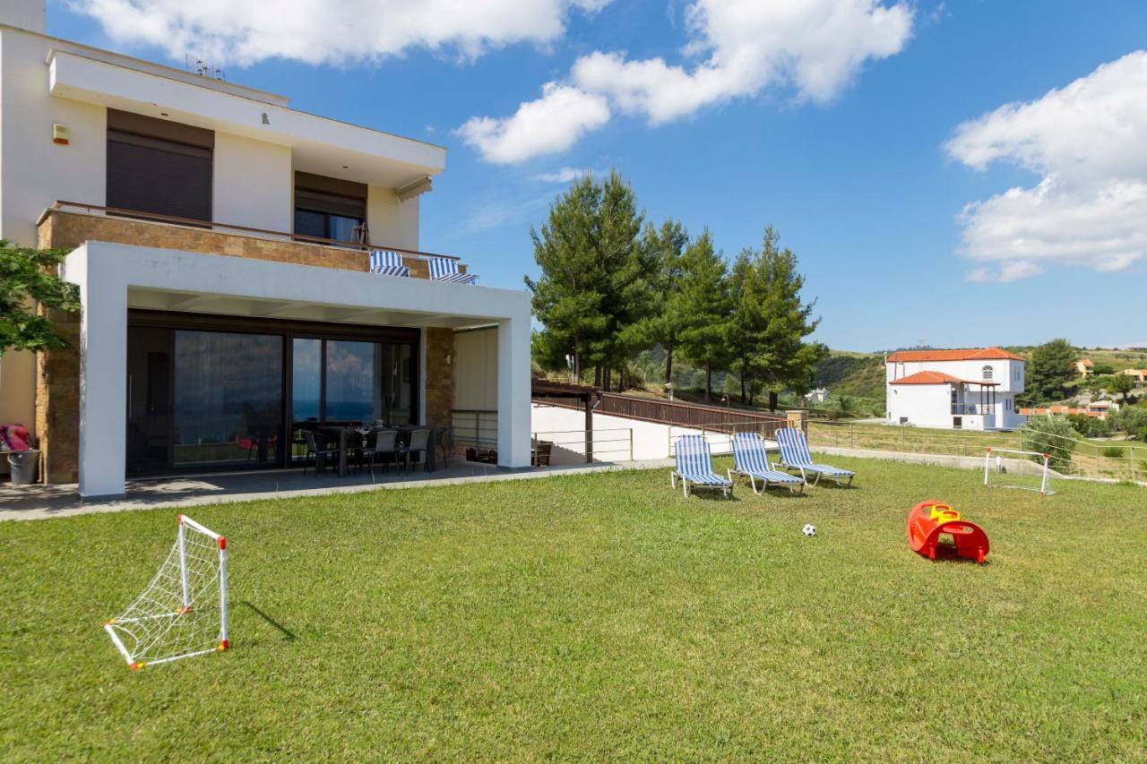 Villa Rossa Hanioti Bagian luar foto