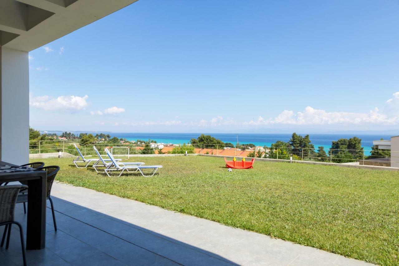 Villa Rossa Hanioti Bagian luar foto